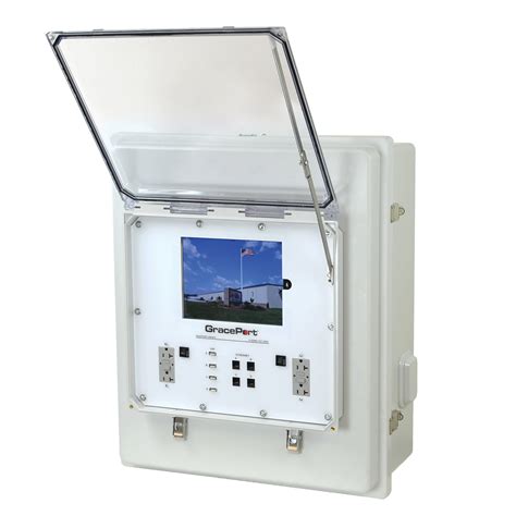 non-metallic hinged enclosure with clear cover|hammond hmi hinged covers.